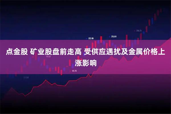 点金股 矿业股盘前走高 受供应遇扰及金属价格上涨影响